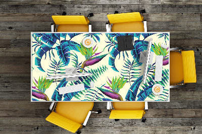 Tapete para secretária Pintura tropical