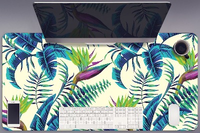 Tapete para secretária Pintura tropical