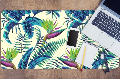 Tapete para secretária Pintura tropical