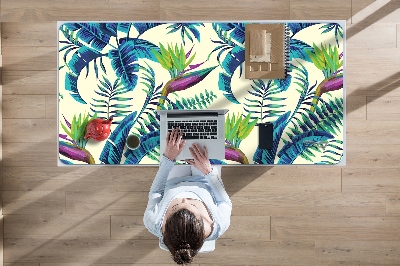 Tapete para secretária Pintura tropical