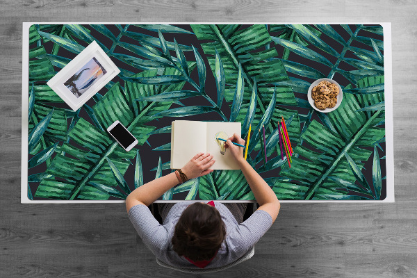Tapete de secretária Folhas tropicais