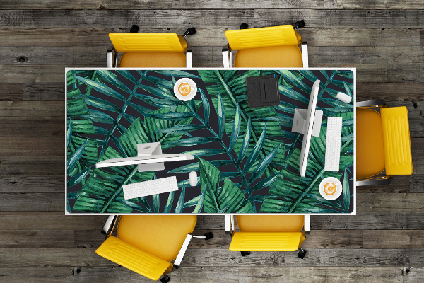 Tapete de secretária Folhas tropicais