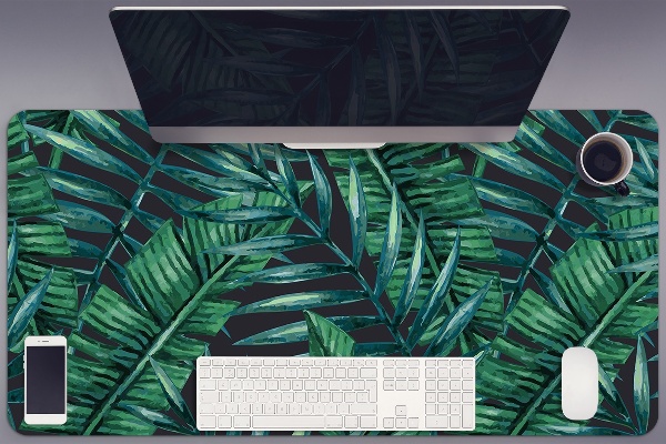 Tapete de secretária Folhas tropicais