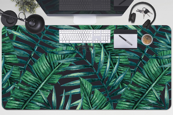 Tapete de secretária Folhas tropicais