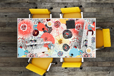 Tapete para secretária Padrão floral