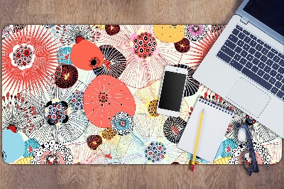Tapete para secretária Padrão floral