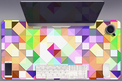 Tapete de secretária Mosaico colorido