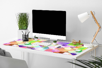 Tapete de secretária Mosaico colorido