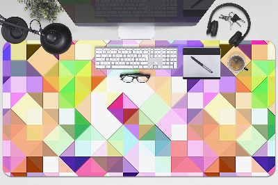 Tapete de secretária Mosaico colorido
