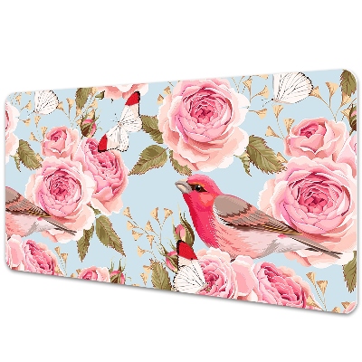 Tapete para secretária rosas inglesas