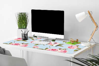 Base de secretária Rosas com folhas