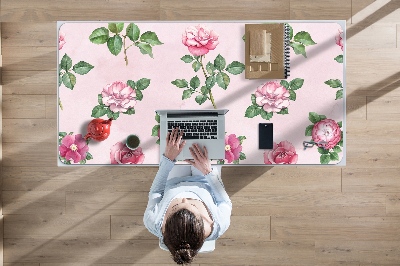 Tapete para secretária Uma rosa com espinhos