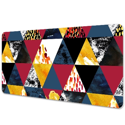 Tapete de secretária Mosaico triangular