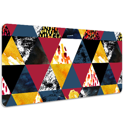 Tapete de secretária Mosaico triangular