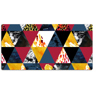 Tapete de secretária Mosaico triangular