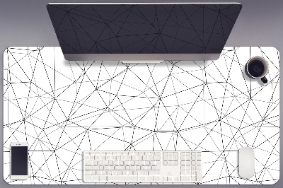 Base de secretária Linhas geométricas
