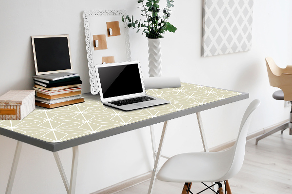 Base de secretária Padrão geométrico