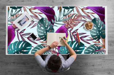 Tapete de secretária Folhas tropicais