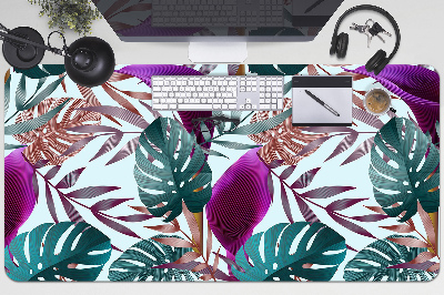 Tapete de secretária Folhas tropicais