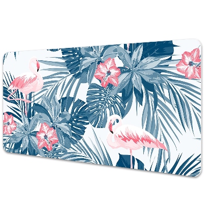 Tapete para secretária pássaros tropicais
