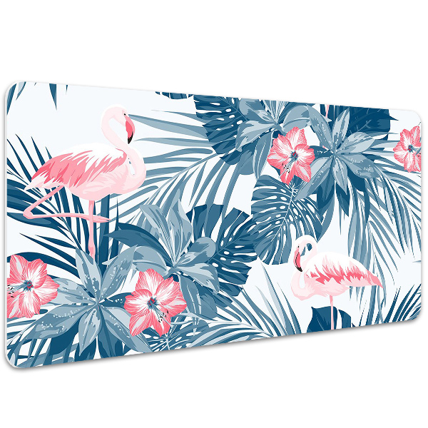 Tapete para secretária pássaros tropicais