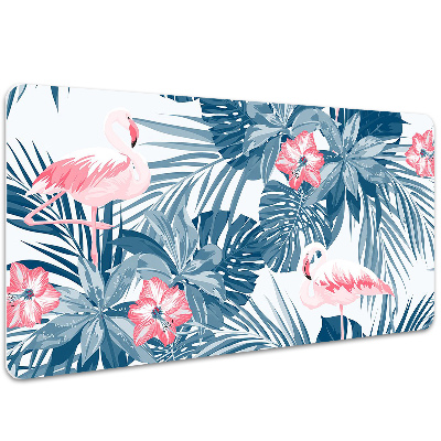 Tapete para secretária pássaros tropicais