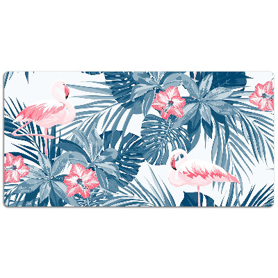 Tapete para secretária pássaros tropicais