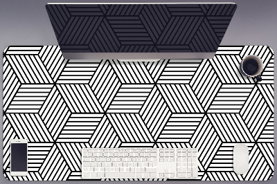 Base de secretária Cubos geométricos