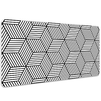 Base de secretária Cubos geométricos