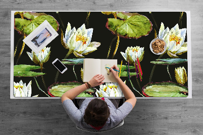 Tapete para secretária Flores de lótus