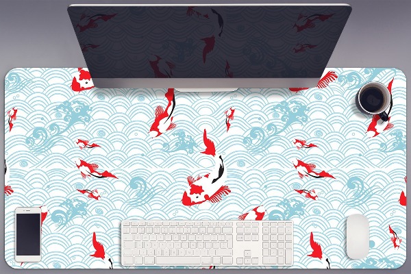 Base de secretária Carpa koi