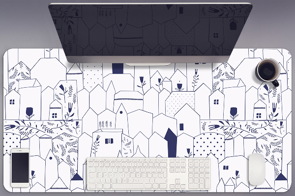Tapete de secretária Desenho da cidade
