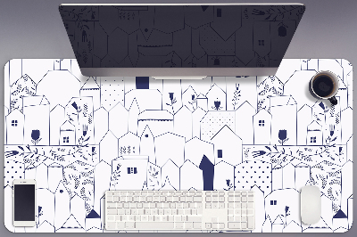 Tapete de secretária Desenho da cidade