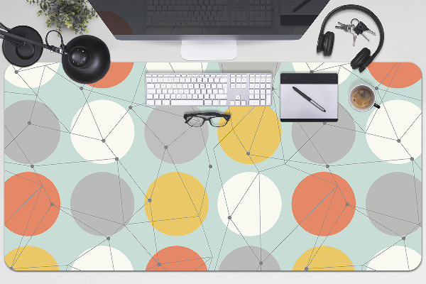 Base de secretária Padrão geométrico