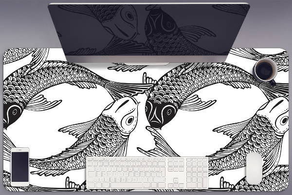 Tapete de secretária Peixe koi