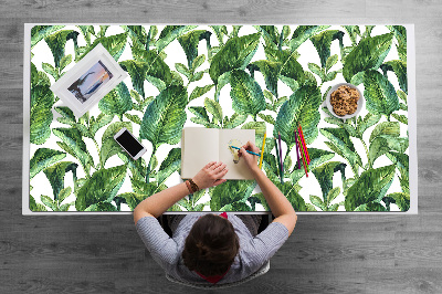 Tapete de secretária Folhas tropicais