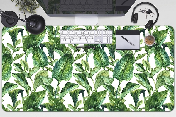 Tapete de secretária Folhas tropicais