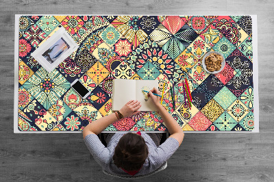 Tapete para secretária Mosaico étnico