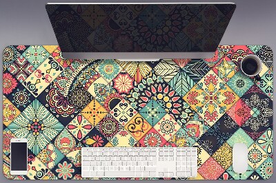 Tapete para secretária Mosaico étnico