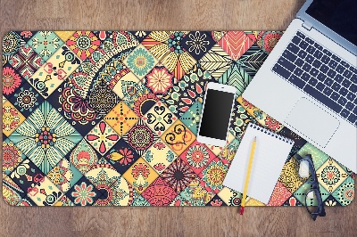 Tapete para secretária Mosaico étnico