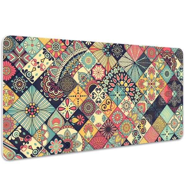 Tapete para secretária Mosaico étnico