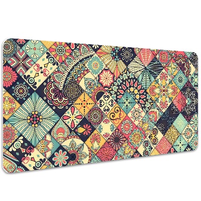 Tapete para secretária Mosaico étnico