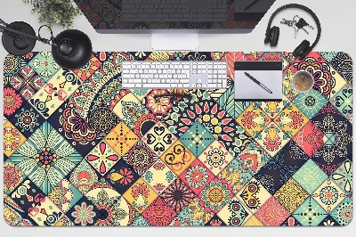 Tapete para secretária Mosaico étnico