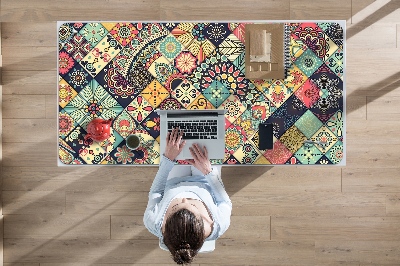 Tapete para secretária Mosaico étnico
