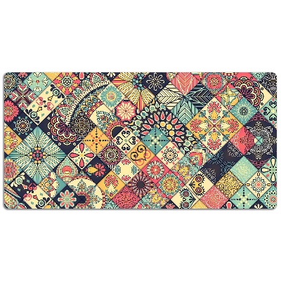 Tapete para secretária Mosaico étnico