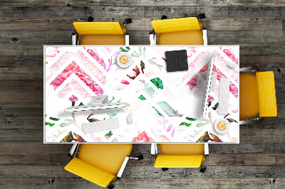 Base de secretária Chevron Floral
