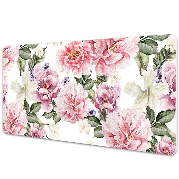 Tapete para secretária Flores de arte