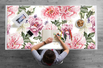 Tapete para secretária Flores de arte