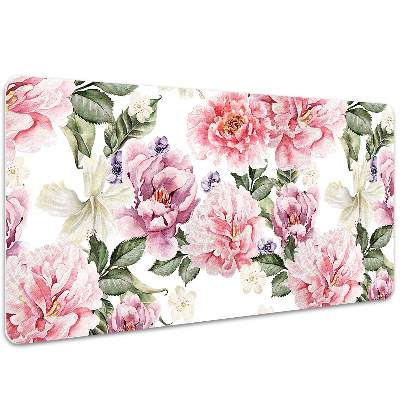 Tapete para secretária Flores de arte