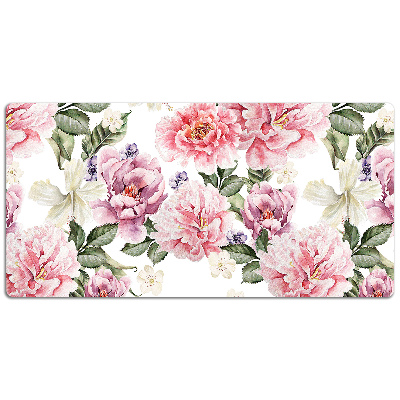 Tapete para secretária Flores de arte